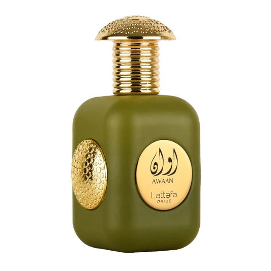 Lattafa Awaan Gold Eau De Parfum 3.4Fl oz Natural Spray Perfume