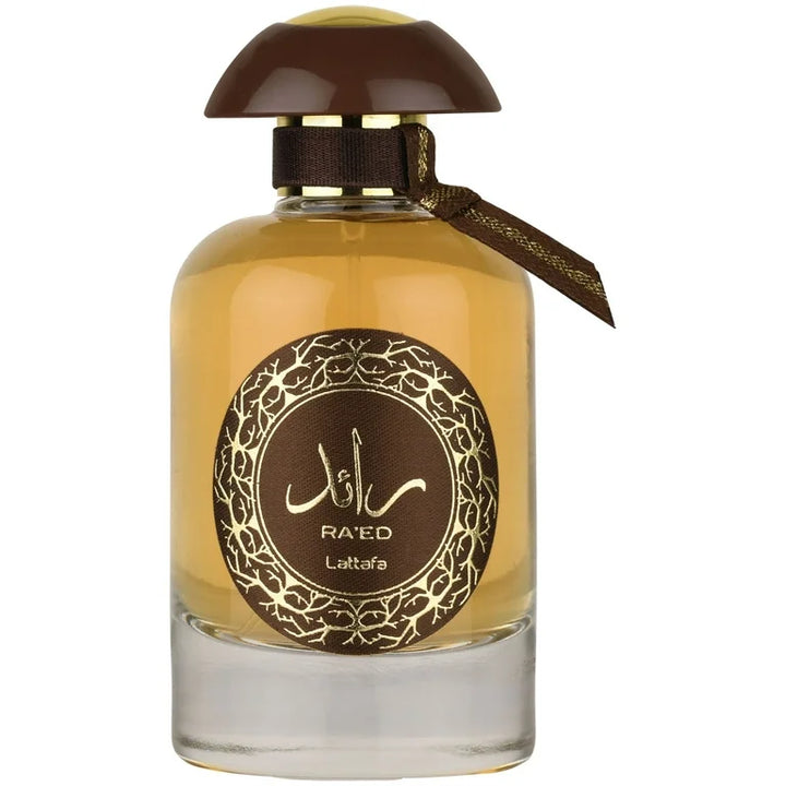 Lattafa Raed Oud Eau De Parfum 3.4Fl oz Natural Spray Perfume