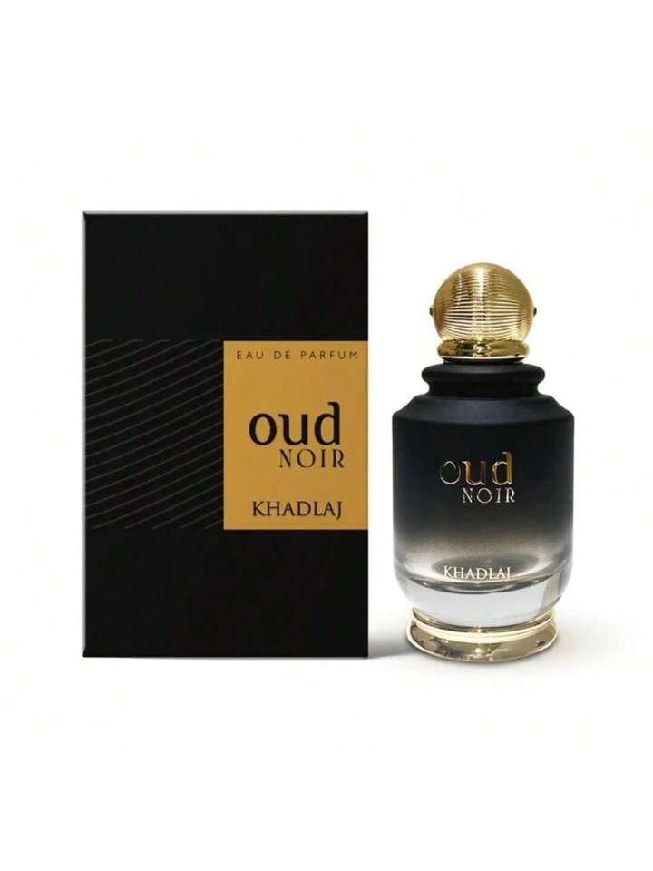 Khadlaj Oud Noir Eau De Parfum 3.4Fl oz Natural Spray Perfume