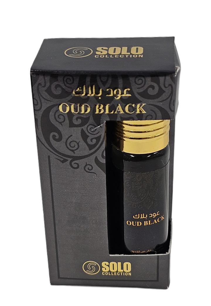 SOLO OUD BLACK 6ML PERFUME ATTAR OIL ROLL ON ALCOHOL FREE