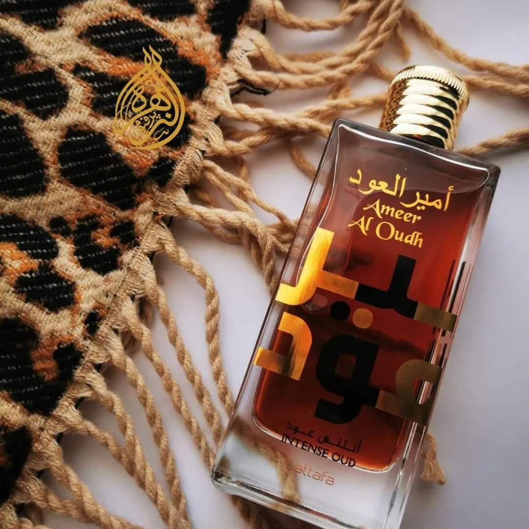 Lattafa Ameer Al Oud Intense Eau De Parfum 3.4Fl oz Natural Spray Perfume