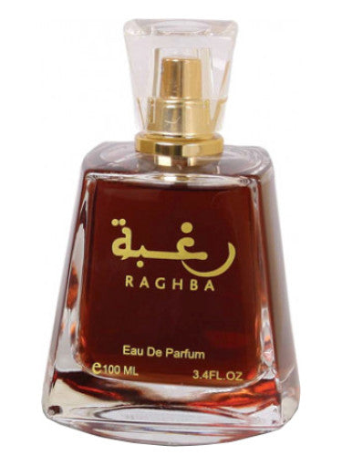 Lattafa Raghba Eau De Parfum 3.4Fl oz Natural Spray Perfume