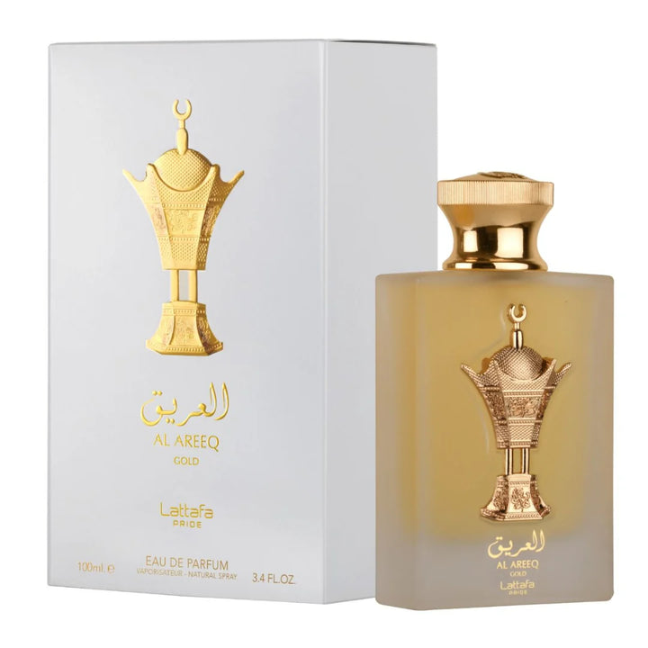 Lattafa Al Areeq Gold Eau De Parfum 3.4Fl oz Natural Spray Perfume