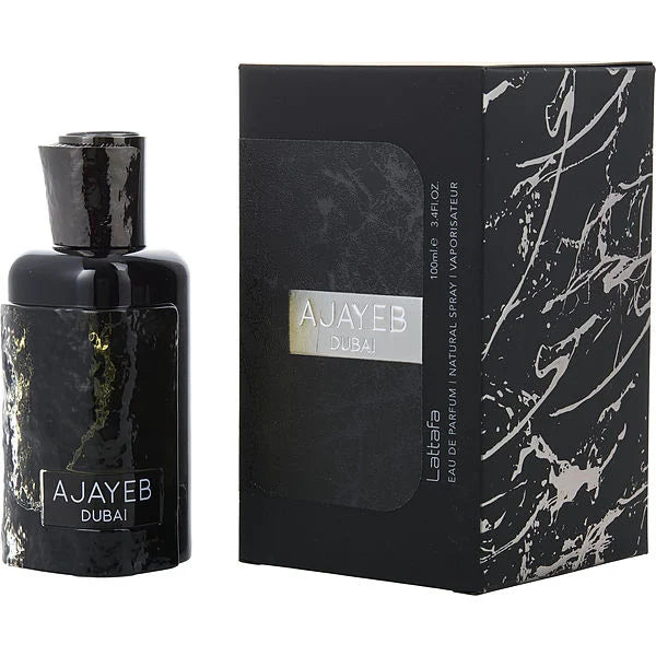 Lattafa Ajayeb Dubai Eau De Parfum Spray 3.4oz For Men