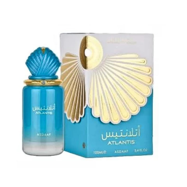 Lattafa Atlantis Blue Eau De Parfum 3.4Fl oz Natural Spray Perfume