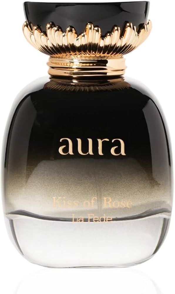 Khadlaj Aura Kiss of Rose Eau De Parfum 3.4Fl oz Natural Spray Perfume