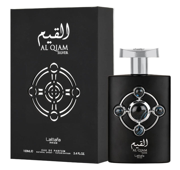 Lattafa Al Qiam Silver Eau De Parfum 3.4Fl oz Natural Spray Perfume