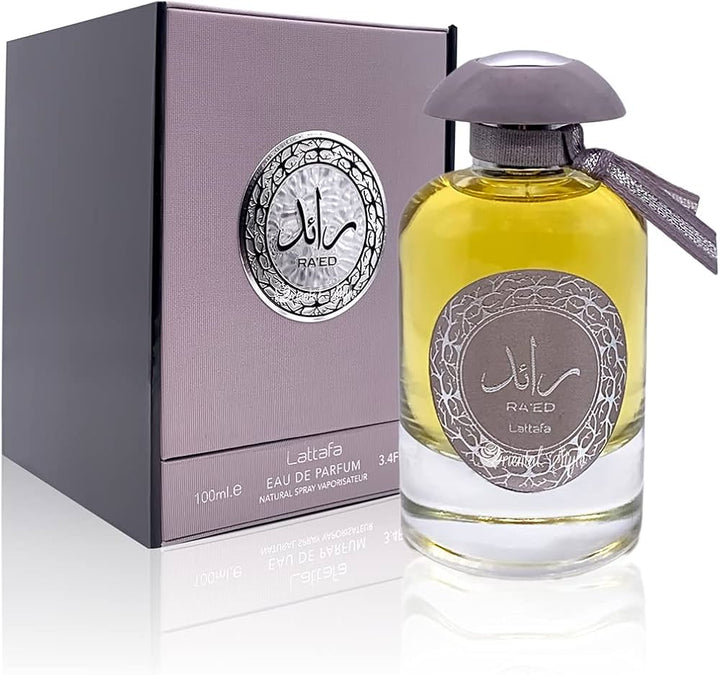 Lattafa Raed Silver Eau De Parfum 3.4Fl oz Natural Spray Perfume