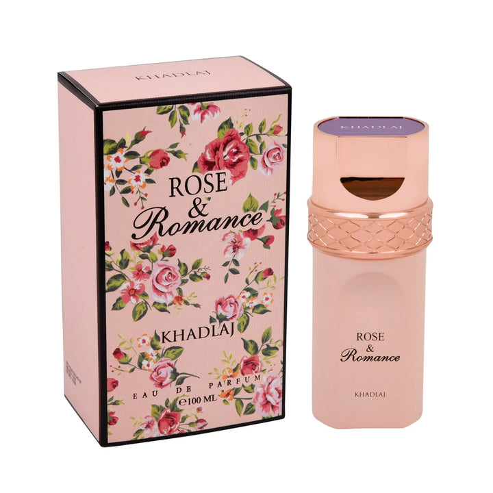 Khadlaj Rose & Romance Eau De Parfum 3.4Fl oz Natural Spray Perfume