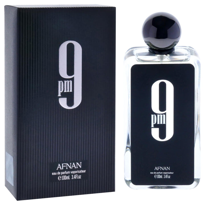 Afnan 9 pm Eau De Parfum 3.4 Fl Oz Natural Spray Perfume Unisex