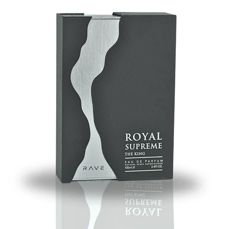 Lattafa Royal Supreme The King Eau De Parfum 3.4Fl oz Natural Spray Perfume