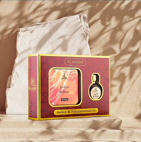 AL ANWAR BAKHOOR 40GM + 15ML CPO - 2 PIECES GIFT SET