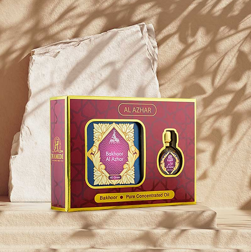 AL AZHAR BAKHOOR 40GM + CPO 15ML - 2 PIECES GIFT SET