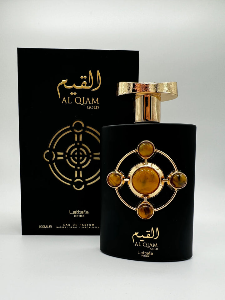 Lattafa Al Qiam Gold Eau De Parfum 3.4Fl oz Natural Spray Perfume