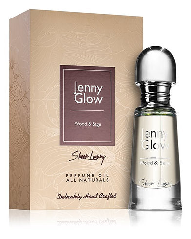 JENNY GLOW WOOD & SAGE -Concentrated Luxury French Perfume Oil-0.68 Fl Oz