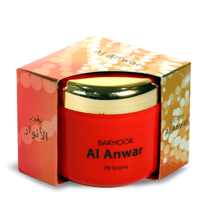 Hamidi Bakhoor Al Anwar 70 gm Incense by Hamidi Home Fragrance Natural Hand D