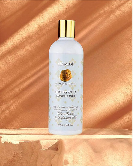 Hamidi Luxury Oud Conditioner Wheat Protein 480ml Sulphate and Paraben Free