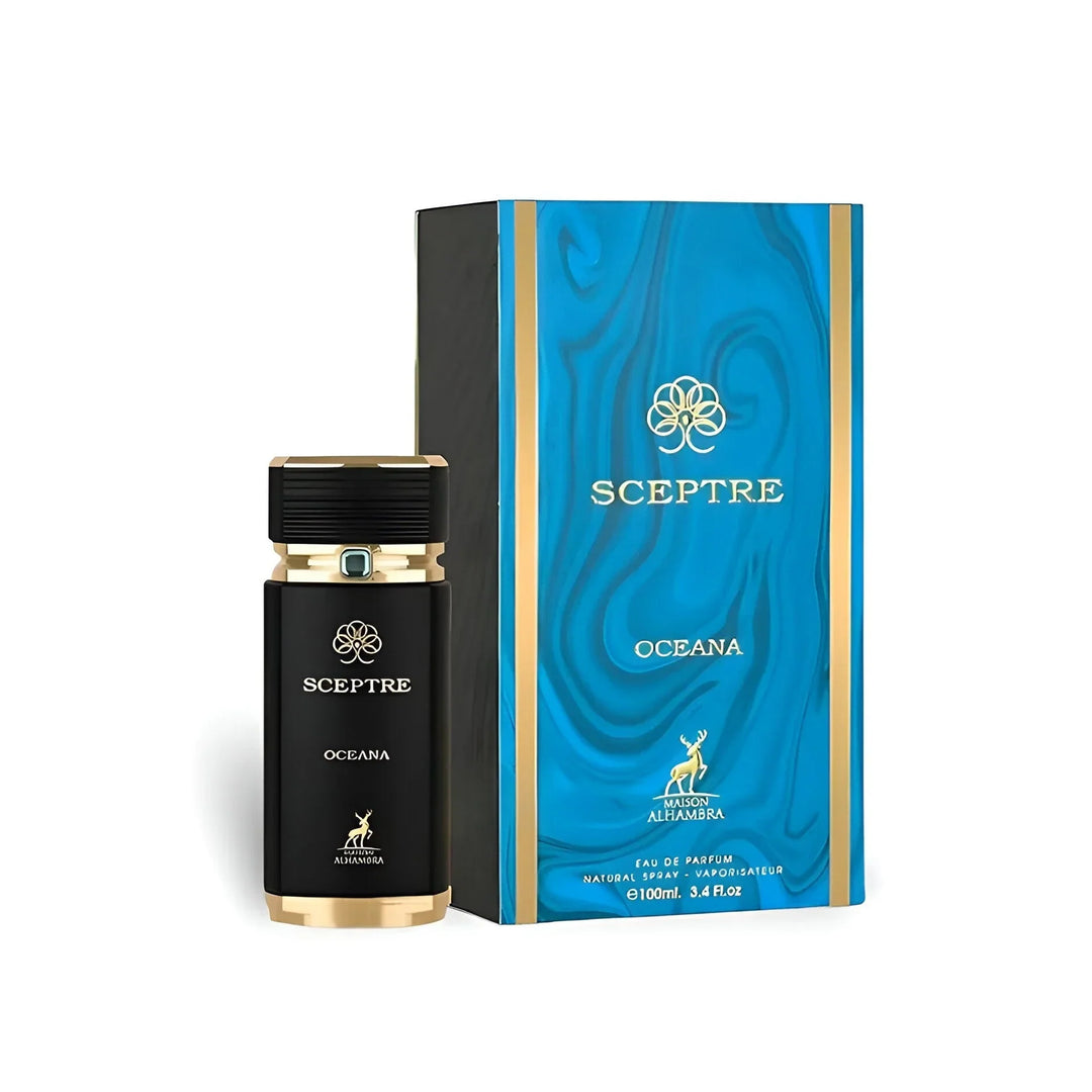 Lattafa Sceptre Oceana Eau De Parfum 3.4Fl oz Natural Spray Perfume