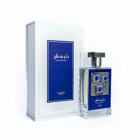 Lattafa Blue Sapphire Eau De Parfum 3.4Fl oz Natural Spray Perfume