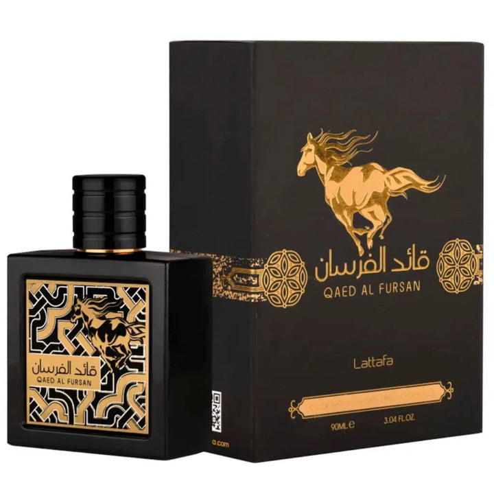 Lattafa Qaed Al Fursan Eau De Parfum 3.4Fl oz Natural Spray Perfume