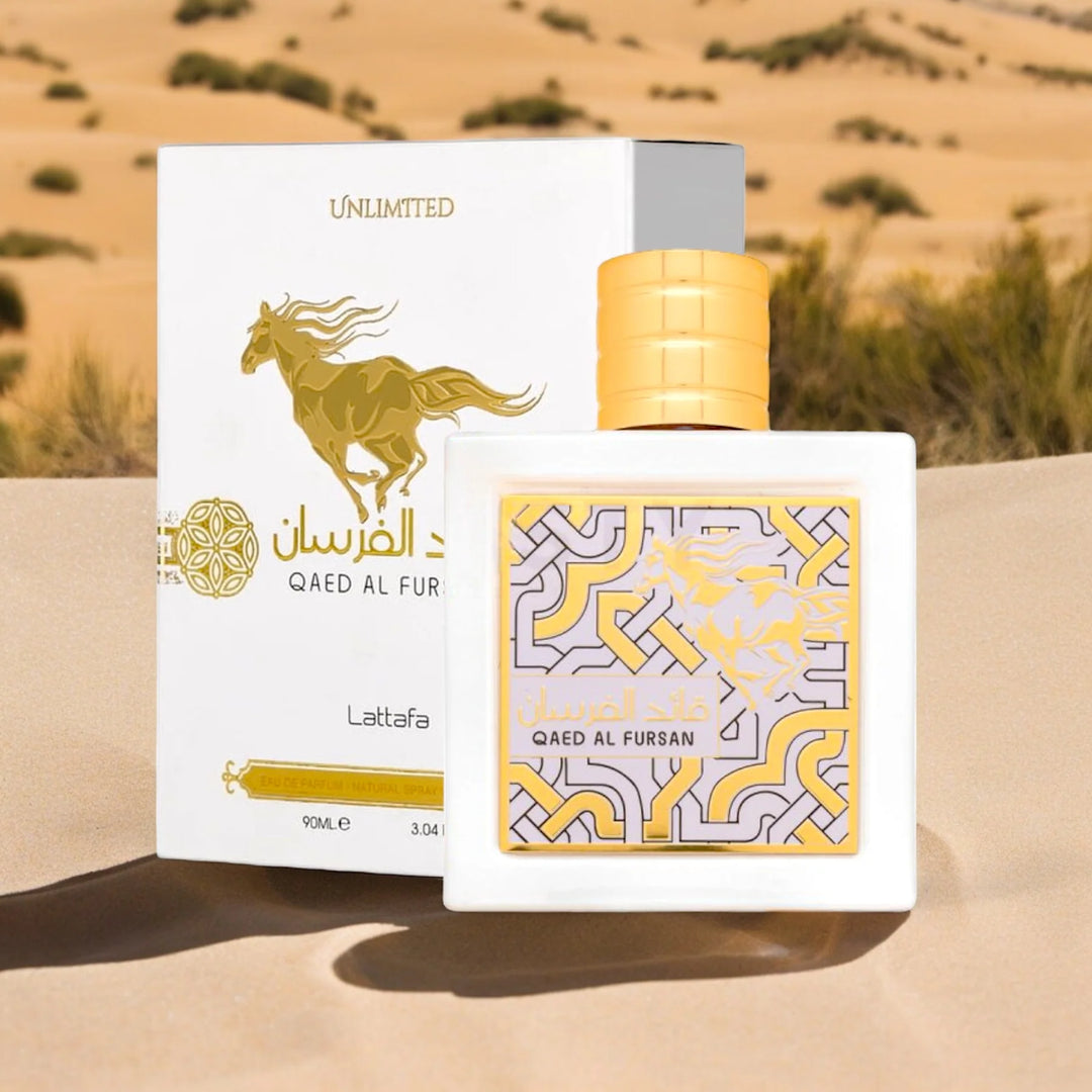 Lattafa Qaed Al Fursan Unlimited White Eau De Parfum 3.4Fl oz Natural Spray Perfume