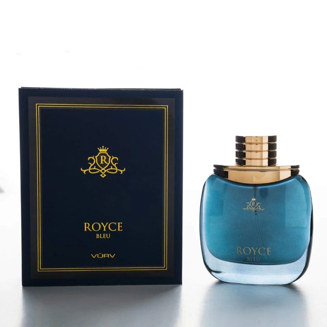 Lattafa Royce Bleu Eau De Parfum 3.4Fl oz Natural Spray Perfume