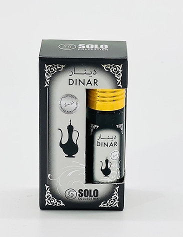 SOLO DINAR 6ML PERFUME ATTAR OIL ROLL ON ALCOHOL FREE