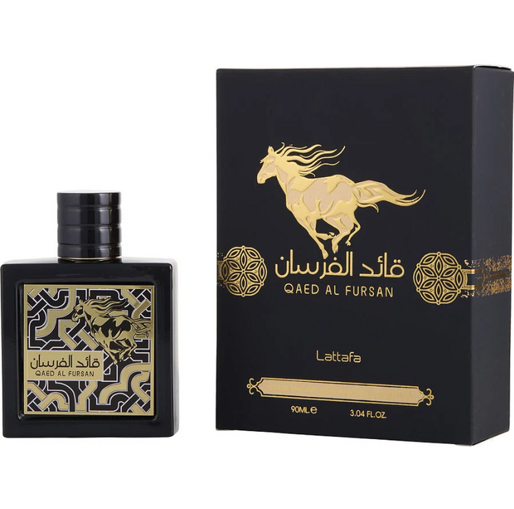 Lattafa Qaed Al Fursan Eau De Parfum 3.4Fl oz Natural Spray Perfume