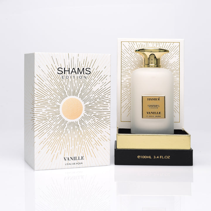 SHAMS EDITION VANILLE - 100ML L’EAU DE AQUA