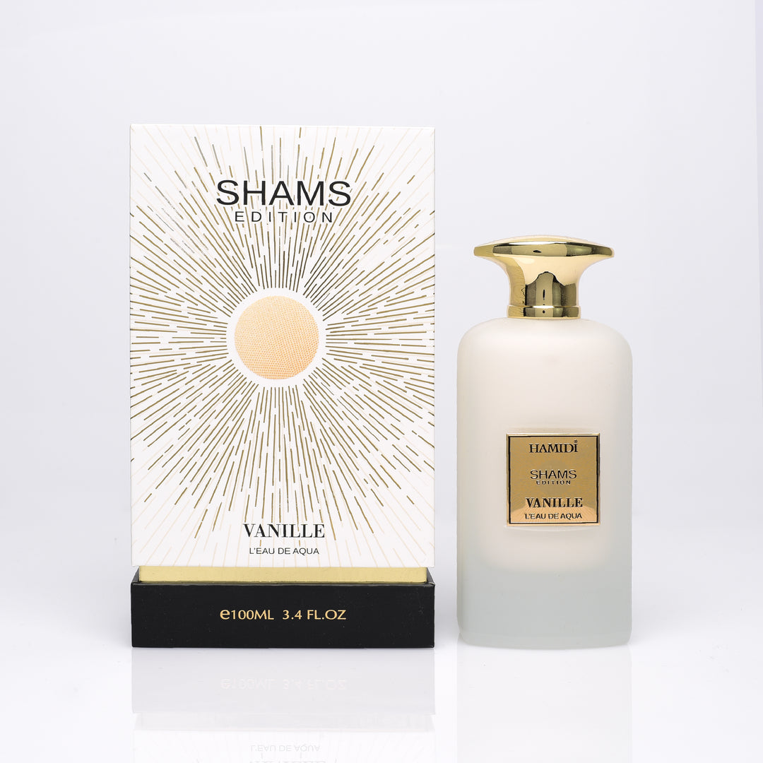 SHAMS EDITION VANILLE - 100ML L’EAU DE AQUA