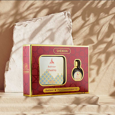 SHEIKHA BAKHOOR 40GM + CPO 15ML - 2 PIECES GIFT SET