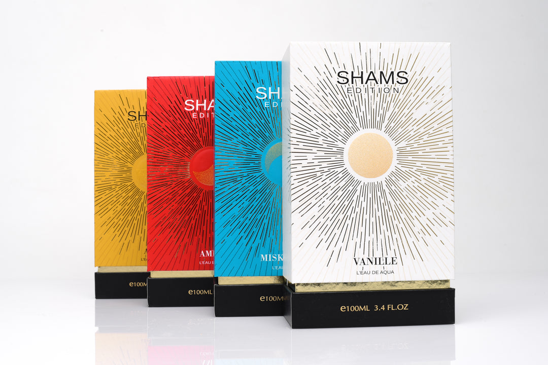 SHAMS EDITION VANILLE - 100ML L’EAU DE AQUA