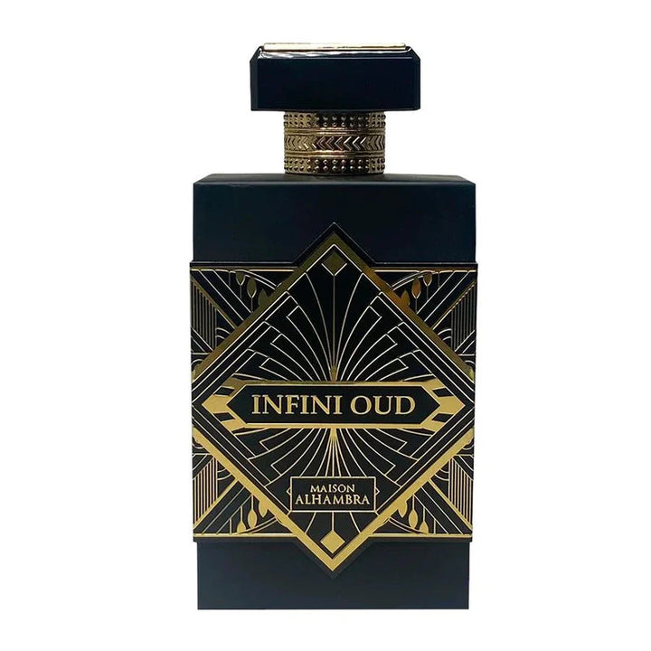 Lattafa Infini Oud Eau De Parfum 3.4Fl oz Natural Spray Perfume