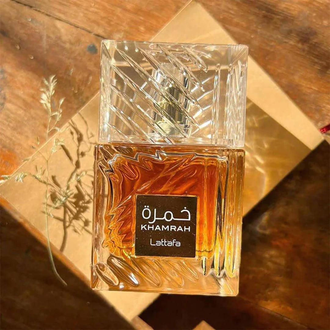 Lattafa Khamrah Eau De Parfum 3.4Fl oz Natural Spray Perfume