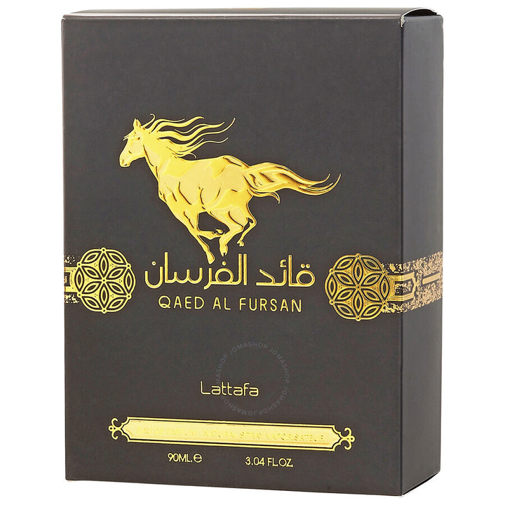 Lattafa Qaed Al Fursan Eau De Parfum 3.4Fl oz Natural Spray Perfume