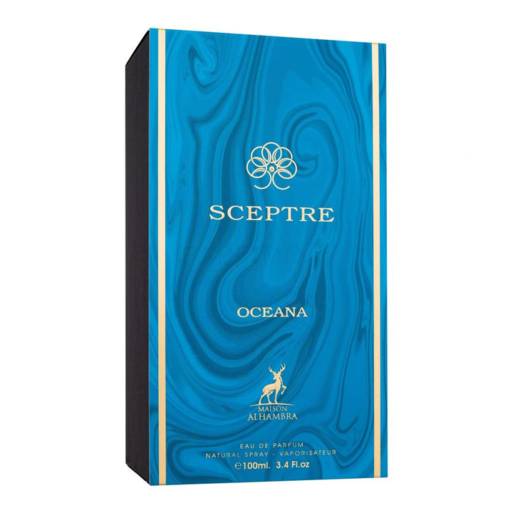 Lattafa Sceptre Oceana Eau De Parfum 3.4Fl oz Natural Spray Perfume