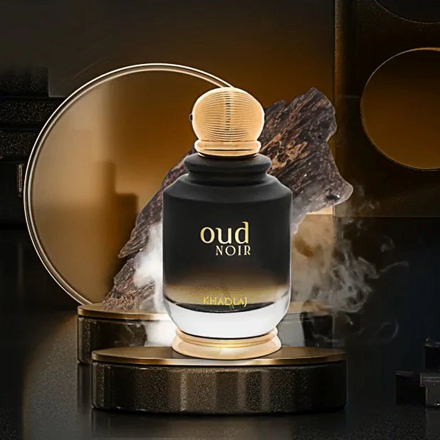 Khadlaj Oud Noir Eau De Parfum 3.4Fl oz Natural Spray Perfume