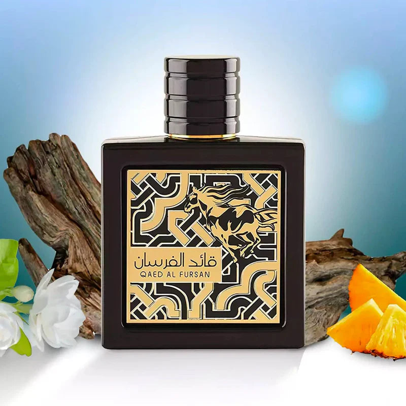 Lattafa Qaed Al Fursan Eau De Parfum 3.4Fl oz Natural Spray Perfume