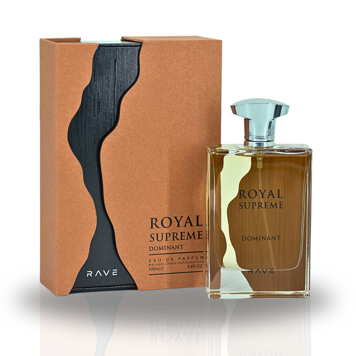 Lattafa Royal Supreme Dominant Eau De Parfum 3.4Fl oz Natural Spray Perfume