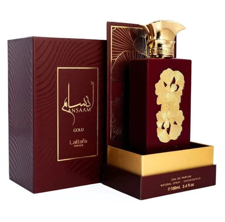 Lattafa Ansaam Gold Eau De Parfum 3.4Fl oz Natural Spray Perfume