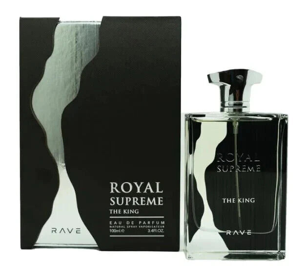 Lattafa Royal Supreme The King Eau De Parfum 3.4Fl oz Natural Spray Perfume