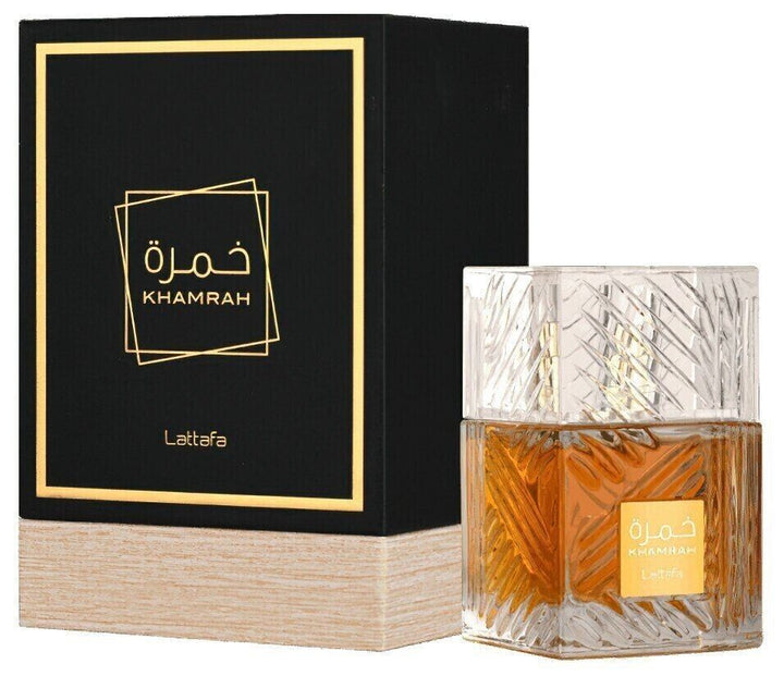 Lattafa Khamrah Eau De Parfum 3.4Fl oz Natural Spray Perfume