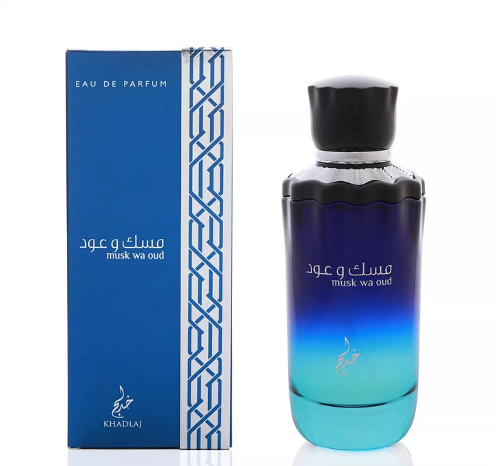 Khadlaj Musk Wa Oud 3.4 oz. Eau De Parfum Spray