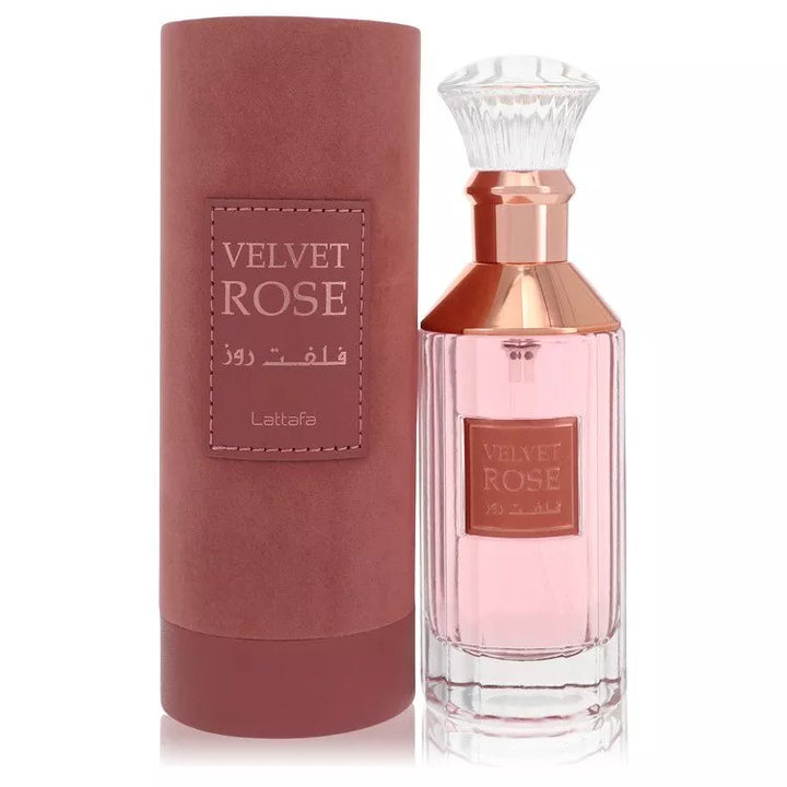 Velvet Rose by Lattafa Eau De Parfum Spray 3.4 Fl oz Women