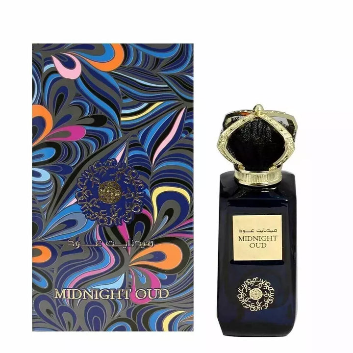 Ard al Zaafaran Midnight Oud Eau De Parfum Spray, 3.4 oz