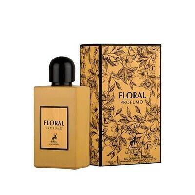 Lattafa Floral Profumo Eau De Parfum 3.4Fl oz Natural Spray Perfume