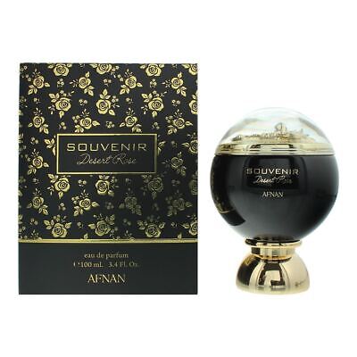 Afnan Souvenir Desert Rose Eau De Parfum 3.4 Fl Oz Natural Spray Perfume for Women