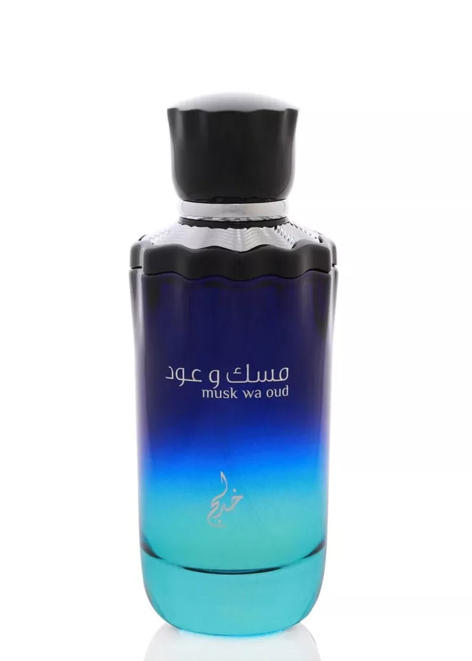 Khadlaj Musk Wa Oud 3.4 oz. Eau De Parfum Spray